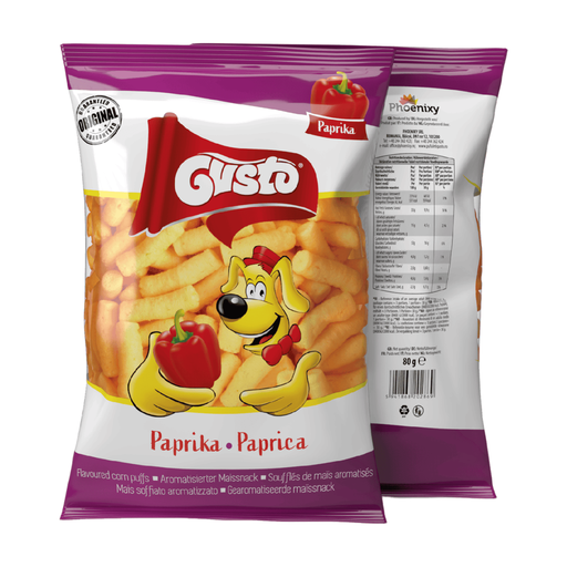 Gusto Paprika Corn Puffs