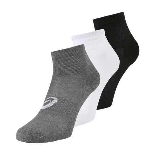 ASICS 3 Pack Socks Quarter Unisex PED ASSORTED EU