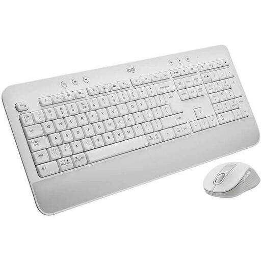 Logitech MK650 Keyboard Mouse Set White