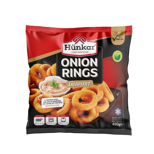 HÜNKAR Onion Rings 450g