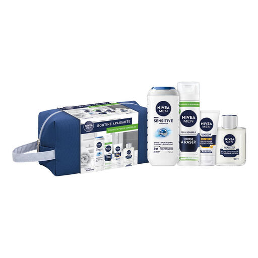 Nivea Men Face & Body Care Kit Sensitive Routine