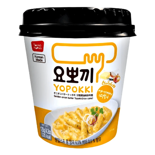YOUNGPOONG Yopokki Golden Onion Butter Tteokbokki Cup 120g