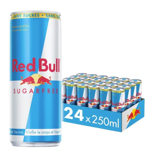 RED BULL Sugar-Free Energy Drink 24 x 250 ml