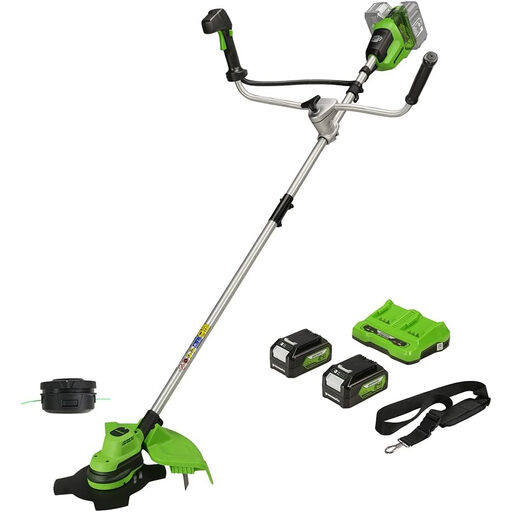 Greenworks 48V Cordless Brushcutter with Grass Trimmer