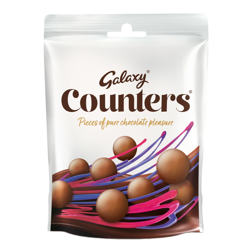 Galaxy Counters Milk Chocolate Bites Sharing Pouch Bag 112g