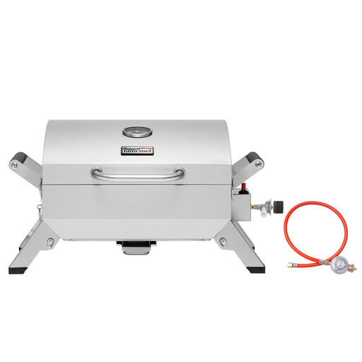 GT2001S-G Stainless Steel Portable Gas Barbecue Grill