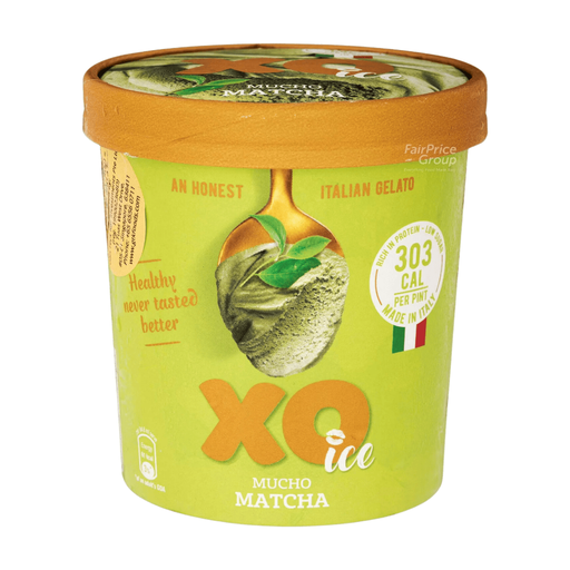 XO ICE Protein Matcha Gelato 473ml