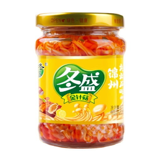 Dongsheng Enoki Mushrooms Jinzhou BBQ Flavour 175g