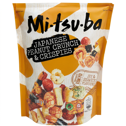 Mitsuba 日式花生脆粒与脆米 100g