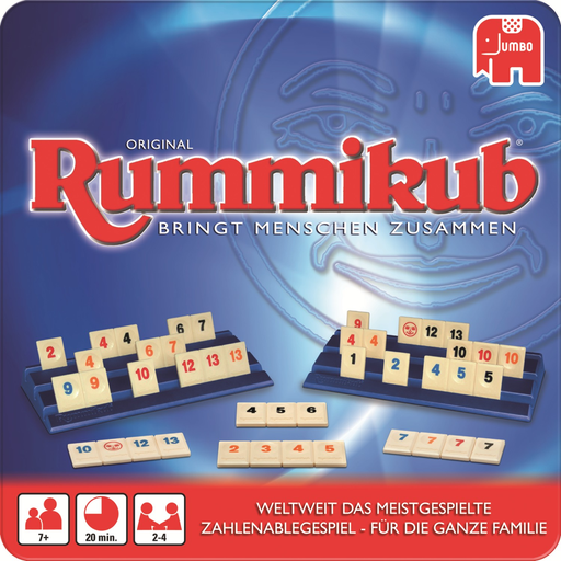 Rummikub Classic in a Metal Tin