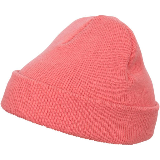 Urban Classics Heavyweight Beanie in Korallenrot