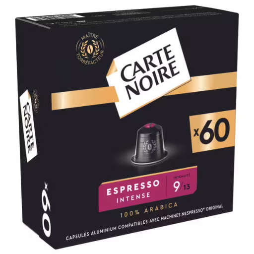 CARTE NOIRE Espresso Intenso No. 9 (Dolce), 60 capsules