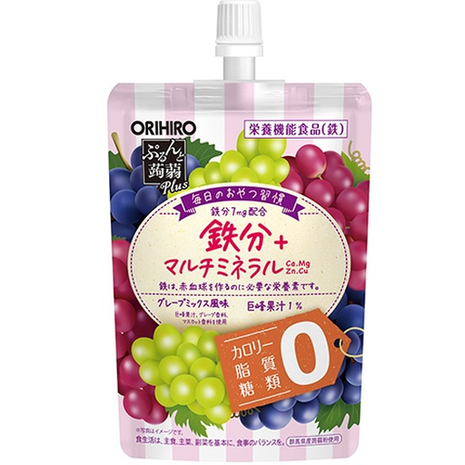 ORIHIRO Purun and Plus Grape Mix 130g
