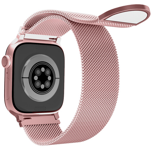 Apple watch bands (46mm/45mm/44mm/49mm)+(S3/2/1 42mm) Rose Pink（circle）