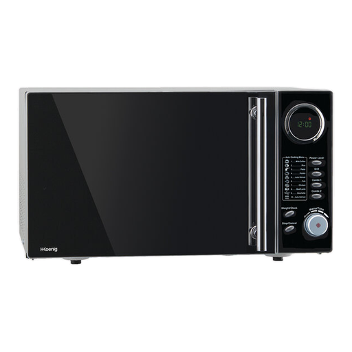 Hkoenig VIO9 micro-ondes avec grill 25 litres inox