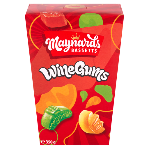 Maynards Bassetts Wine Gums 350g carton