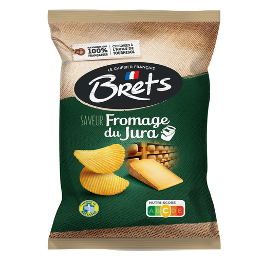 BRET'S Cheese-Flavored Criss-Cut Chips 125g