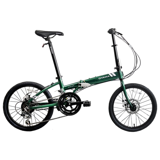 OYAMA-Skyline 500-Folding Bike Green