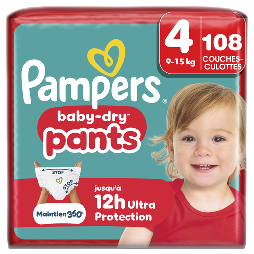 Pampers Baby-Dry Pants Size 4