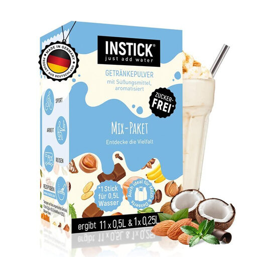 INSTICK just add water sugar-free instant drink for dairy products (mix pack)