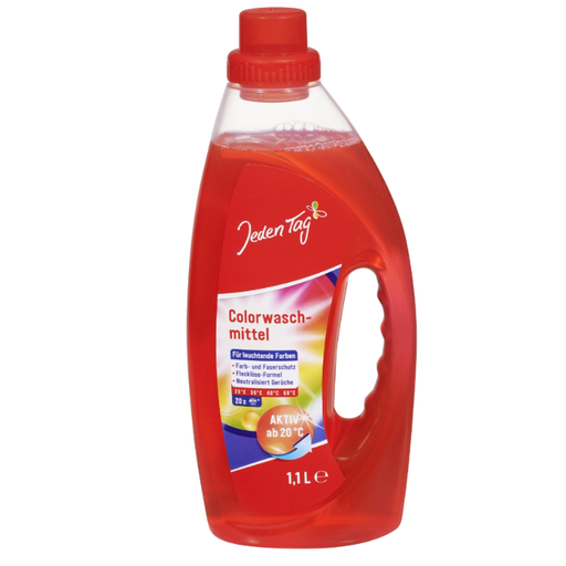 Jeden Tag Color Liquid Laundry Detergent 1.1 L