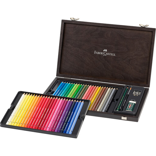 Faber-Castell Albrecht Dürer wooden case of 48 watercolour pencils