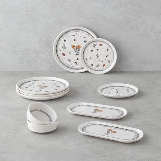 English Home Autumn Ceramic Breakfast Set 10-piece