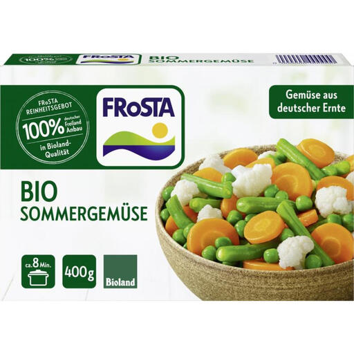 FRoSTA Organic Summer Vegetables 400 g
