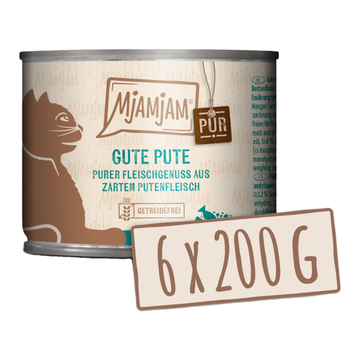 MjAMjAM - Pure meaty feast - Pure good turkey 200g*6