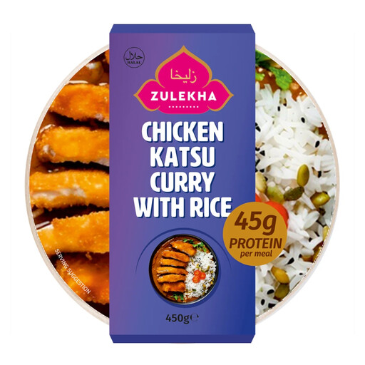Zulekha Protein Meal - Chicken Katsu Curry 450g