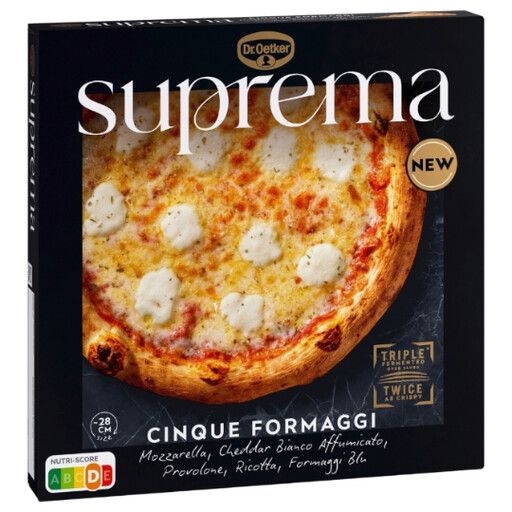 DR. OETKER Suprema 五重芝士披萨 424g