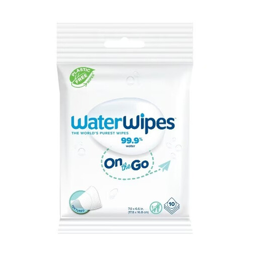 WATERWIPES On The Go Baby Wipes 10 wipes