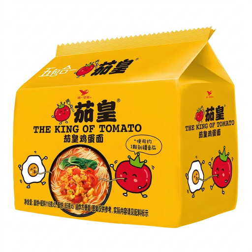 Uni-President Tomato Egg Noodles 5-Pack