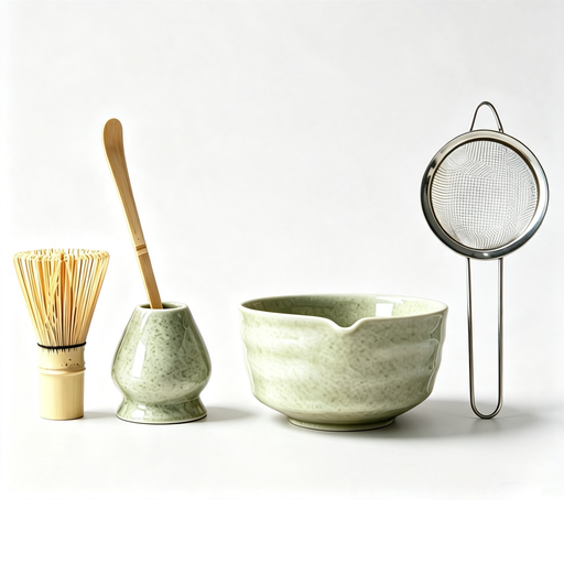YumiPLUS Light green matcha set of 5 pieces