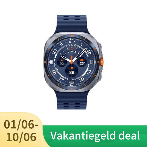 三星 Galaxy Watch Ultra 47mm (2025) - LTE 智能手表 钛蓝色