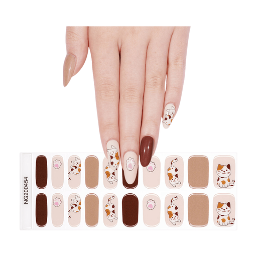 MeoMagic-Accessories-Gel Nail Stickers-20pcs