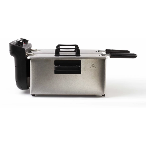 Livoo Dual deep fryer 2x3l 3300w stainless steel - DOC217 - Livoo