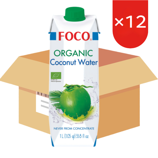 FOCO Organic Coconut Water, 1L*12