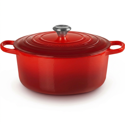 Le Creuset Signature Gietijzeren Braadpan - 28cm, Kersenrood