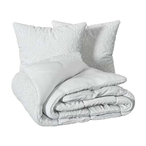 Atmosphera Jacquard-Bettw?sche-Set Schwan 240 x 220 cm