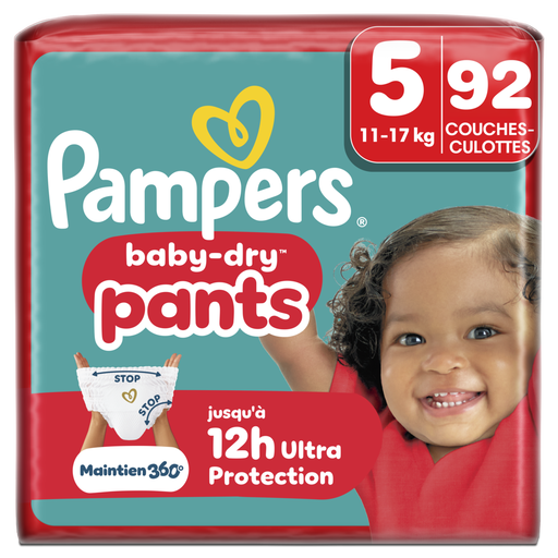 Pampers Baby-Dry Pants size 5, 92 pull-up nappies