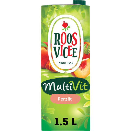 Roosvicee Multivit Peach Juice - 1.5 L