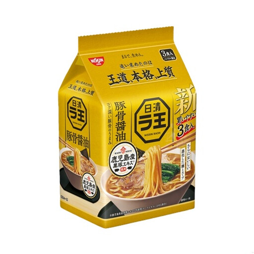 Nissin Raoh Ramen Tonkotsu Soy Sauce Flavour