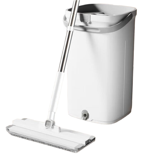 JoySelect vlakmop met emmer en schoon- en vuilwaterscheiding