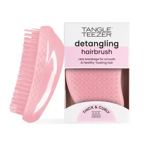 Tangle Teezer Hair Brush Thick And Curly Dusky Pink