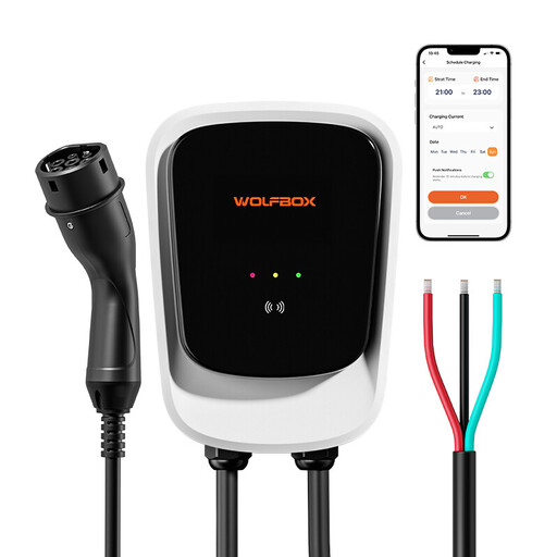 WOLFBOX AE07 EV Charging Station Type 2 7KW 32A 1 Phase