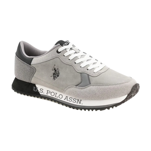 US POLO ASSN MEN SNEAKERS NOAH001M/FS1 WHITE-BLACK 44