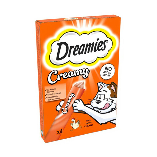 Dreamies Creamy Snack with Chicken