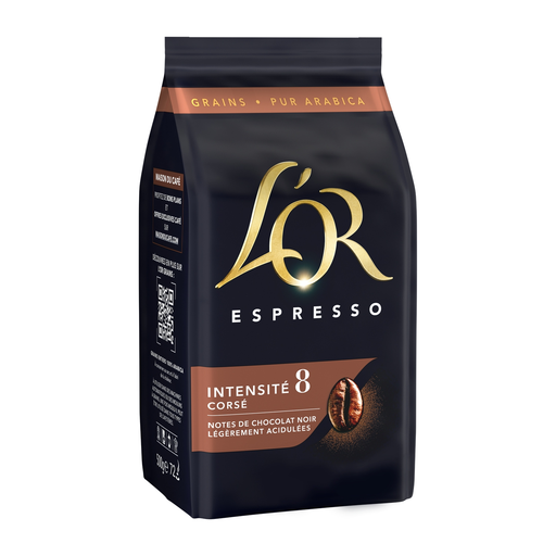 L'OR Forza Whole Coffee Beans 500g