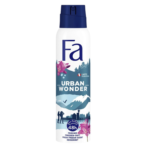 Fa Deospray Urban Wonder Fresh Sea Breeze 150 ml